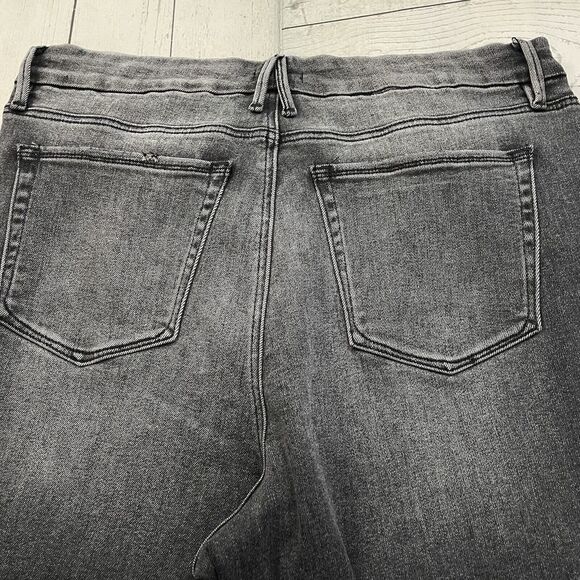 Good American Women's Size 18 Black Good Legs Skinny Ankle Stretch Denim Jeans - Picture 3 of 9